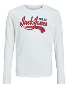 Jack & Jones Junior Tričko červená / čierna / biela