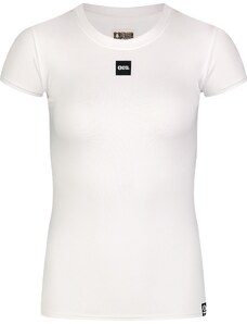 Nordblanc Biele dámske bavlnené tričko CLOSE-UP
