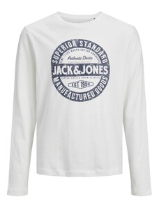 Jack & Jones Junior Tričko modrá / biela