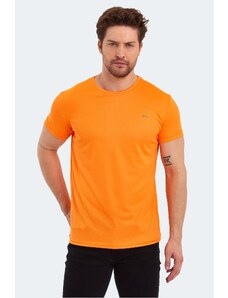 Slazenger REPUBLIC Pánske tričko s krátkym rukávom oranžové