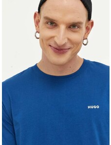 Bavlnené tričko HUGO jednofarebnýé, 50466158