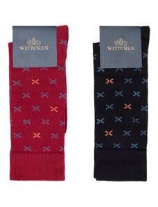 Wittchen 2 páry pánskych ponožiek v darčekovej krabičke