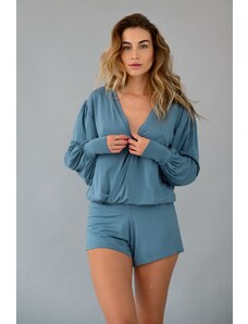 Loreen Sleepwear Blue Overall
