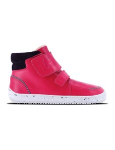 Detské zimné barefoot topánky Be Lenka Panda 2.0 - Raspberry Pink 25