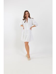 Dámske košeľové šaty Be Lenka Essentials - White XS/S