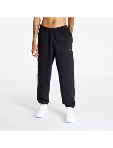 Pánske tepláky Nike Solo Swoosh Men's Fleece Pants Black/ White