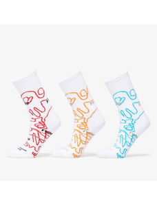 Pánske ponožky Footshop The Bubble Socks 3-Pack Multicolor