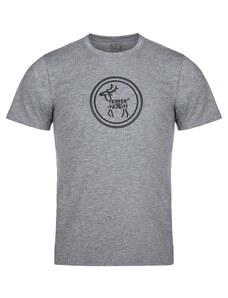 Pánske tričko s krátkym rukávom Kilpi BRANDYS-M svetlo šedá