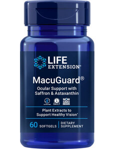 Life Extension MacuGuard Ocular Support with Astaxanthin 60 ks, gélové tablety
