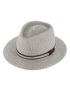 Fiebig - Headwear since 1903 Letné šedý fedora klobúk od Fiebig - Traveller Toyo
