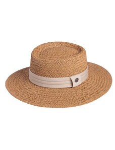 Karfil Letný slamený klobúk so širšou krempou