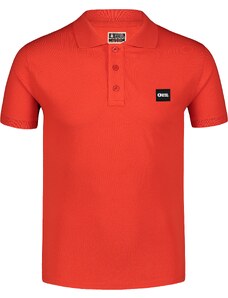 Nordblanc Oranžové pánske bavlnené polo tričko FORMAL