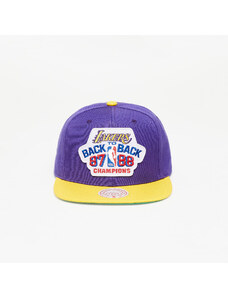 Šiltovka Mitchell & Ness NBA Lakers B2B Snapback Hwc Los Angeles Lakers Purple/ Yellow