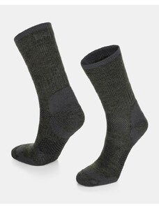 Unisex outdoorové ponožky Kilpi MIRIN-U tmavo zelená