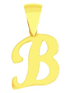 iBrill Zlatý prívesok – písmeno “B”