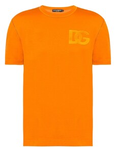 DOLCE & GABBANA Embroidered Orange tričko