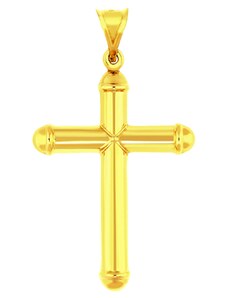 iBrill Zlatý náboženský prívesok – krížik - 2.61 g