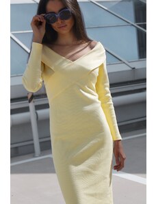 Darissa Dámske šaty Lívia - žltá