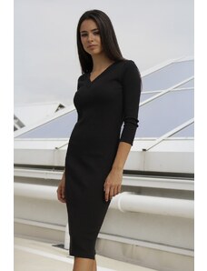 Darissa Trendy dámske šaty Luana - čierne