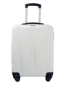 Cestovné kufre na kolieskach Puccini 44 litrov biele ABS03C 0