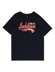 Jack & Jones Junior Tričko námornícka modrá / červená / biela