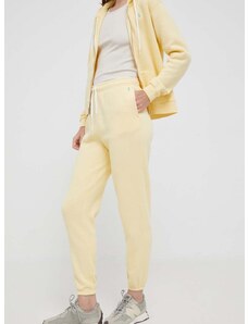 Tepláky Polo Ralph Lauren žltá farba,jednofarebné,211891560
