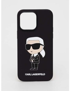 Puzdro na mobil Karl Lagerfeld iPhone 14 Pro Max 6,7" čierna farba