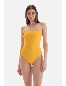 Dagi žlté plavky bez ramienok