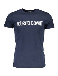 Roberto Cavalli Pánske Modré Tričko