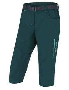 Women's 3/4 trousers HUSKY Klery L dk. putting green