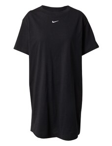 Nike Sportswear Šaty 'Essential' čierna / biela