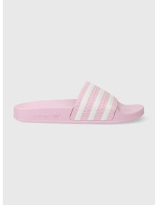 Šľapky adidas Originals Adilette dámske, ružová farba, IE9618