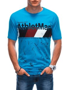 Buďchlap Jedinečné svetlo-modré tričko AthletMan S1887