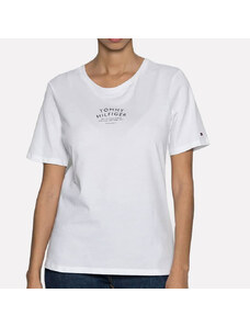 Dámské bílé triko Tommy Hilfiger 22167