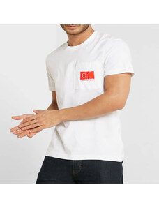 Pánské bílé triko Calvin Klein 25940