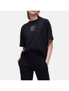 Dámské černé triko Karl Lagerfeld 55432
