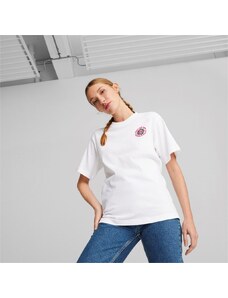 Puma DOWNTOWN Relaxed Graphic Tee white