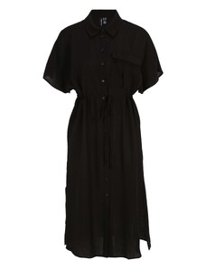 Vero Moda Petite Košeľové šaty 'Iris' čierna