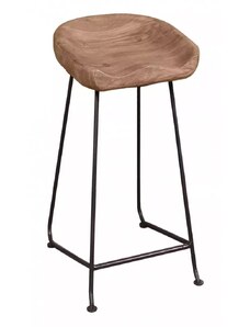 SIT MÖBEL Barová stolička LIVE EDGE 42 × 38 × 76 cm