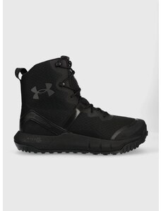 Topánky Under Armour Micro G Valsetz UA pánske, čierna farba, jemne zateplené