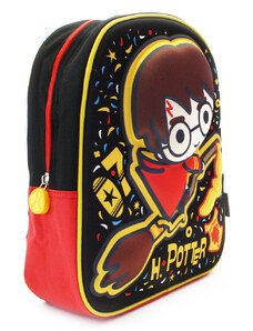 Farebný detský zipsový batoh s obrázkom Potter