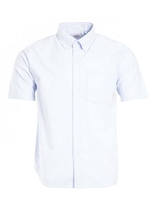 Lee Cooper Short Sleeve Oxford Shirt Blue