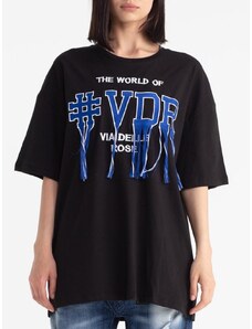 #VDR World Black tričko