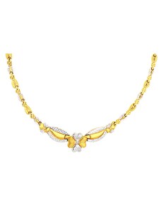 iBrill Zlatý elegantný dámsky náhrdelník