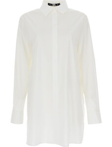 Karl Lagerfeld Košile pro ženy Ve výprodeji v Outletu, Bílá, Bavlna, 2024, S (IT 40) M (IT 42 ) L (IT 44 )