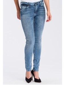 Cross jeans dámské skinny džíny Alan N 497-088 modré
