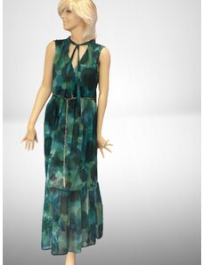 šaty zelené dlhé Rinascimento