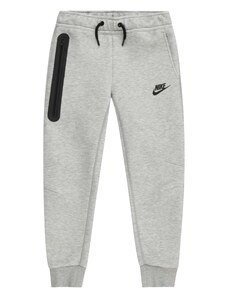 Nike Sportswear Nohavice sivá melírovaná / čierna