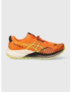 Bežecké topánky Asics Fuji Lite 4 oranžová farba