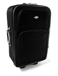 Rogal Čierny nepremokavý cestovný kufor "Standard" - veľ. M, L, XL